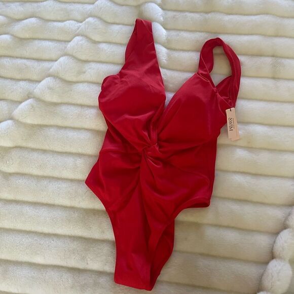 NWT Victoria’s Secret Red one piece Bathing Suit size XL/XG - Picture 5 of 10
